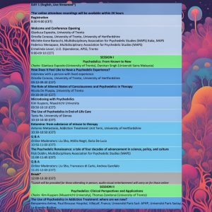 Immagine: Emerging Therapies in Psychedelic Science