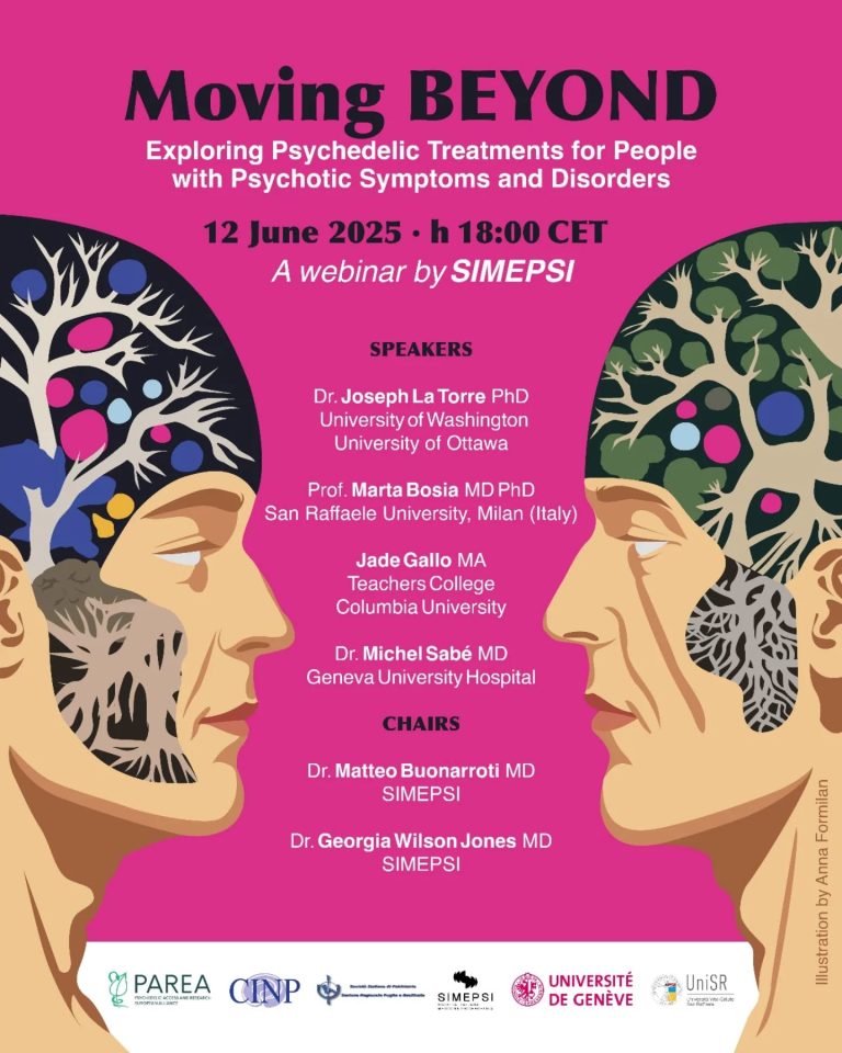 Locandina: Moving Beyond – Psychedelics and Psychosis