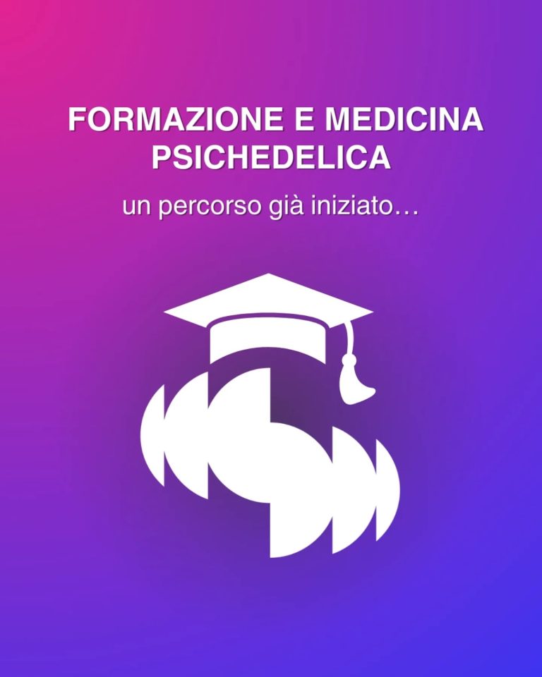 Locandina: Seminari di medicina psichedelica – Università di Bari