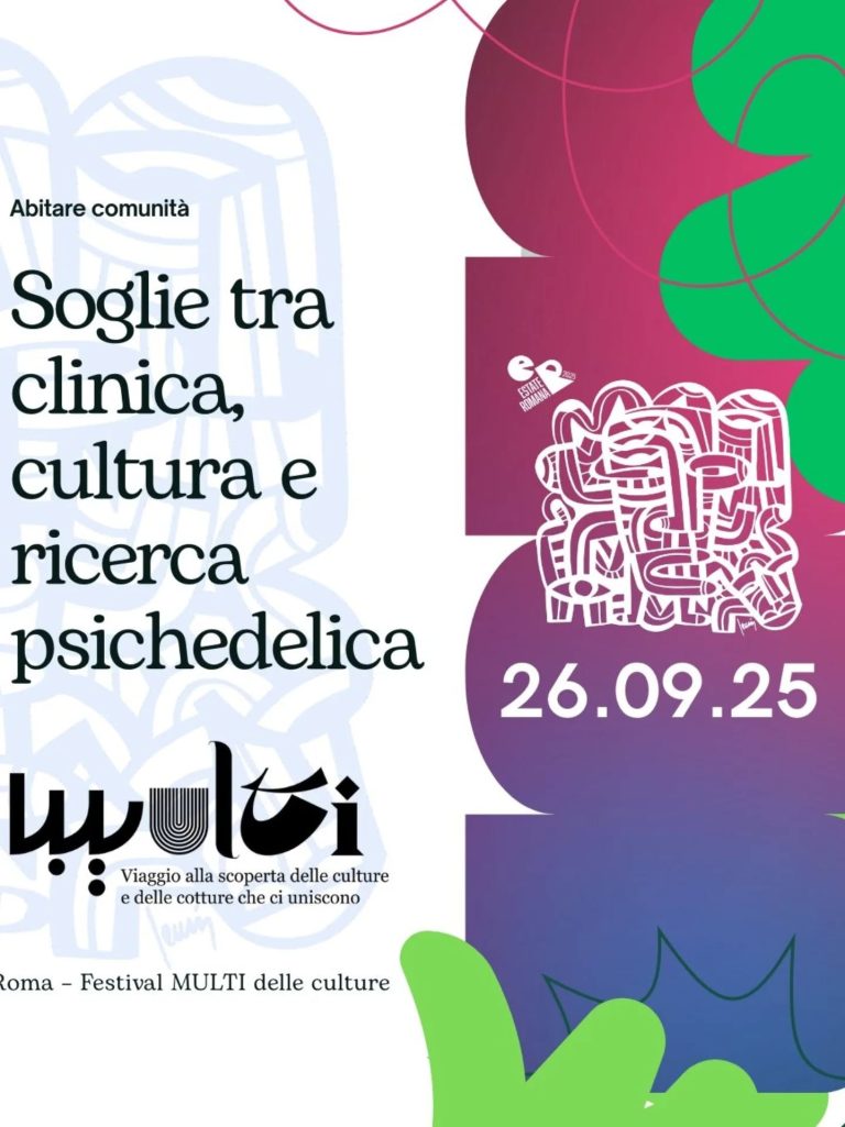 Locandina: Soglie tra clinica, cultura e ricerca – Festival MULTI