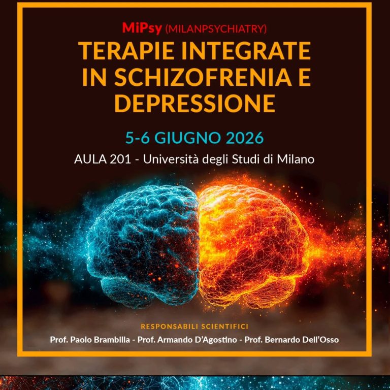 Locandina: Terapie integrate in schizofrenia e depressione