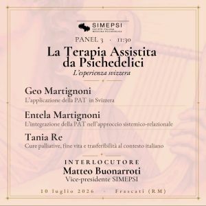 Immagine: Terapia assistita da psichedelici – Giornata formativa