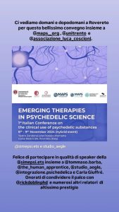 Immagine: Emerging Therapies in Psychedelic Science